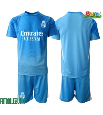 Real Madrid Målvakt Hemmaställ Barn 2025-26 Kortärmad (+ Korta byxor)